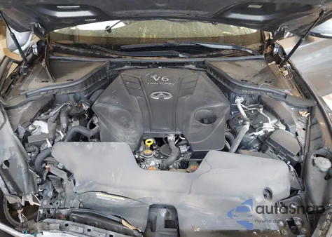 2019 Infiniti Q50 3.0T Luxe из США, поврежденный, VIN JN1EV7AR7KM557161